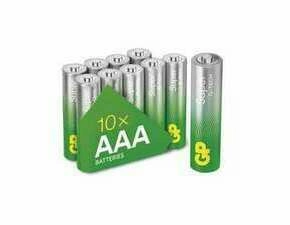 Baterie alkalická GP SUPER B0111G AAA (LR03) 10PP