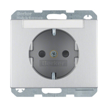 HAG 47387003 Zásuvka, SCHUKO, 16 A, 250 V ~ s popisovým polem se zvýšenou ochranou kontaktů IEC 6088