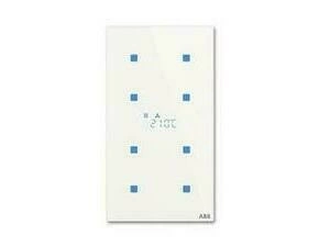 Tacteo prvek ovládací ABB KNX 2CKA006300A1545, dotykový 4nás., s termost., 86x157; TBR/U4.7.1-CG