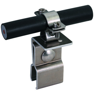 DEHN 202851  Nerezový držák vedení pro plechovou střechu na hranatý falc pro vodič HVI O20-23mm DEHN DEHN