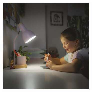 EMOS Z7640P STOLNÍ LAMPA POPPY RŮŽOVÁ