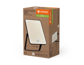 LED reflektor LEDVANCE FL ESSENTIAL SENSOR 20W 840 PLUG BK