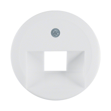 HAG 1407 Centrální díl, pro zásuvku UAE, 1930/Glas, pol. bílá, lesk