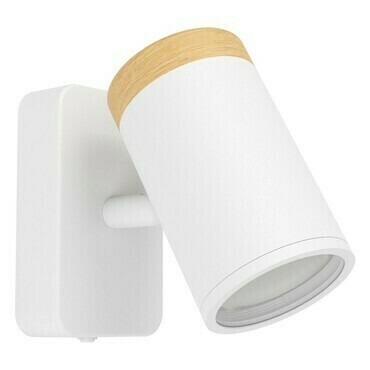 Svítidlo nástěnné EGLO WL/1 GU10 WS/HOLZ 'CONSUMA'