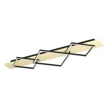 Stropní svítidlo BOYAL černá 1010×405 mm 2x13W|1x16W EGLO
