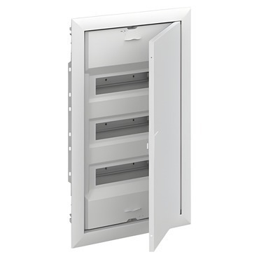 Rozvodnice plastová ABB 2CPX077842R9999 UK636E3, plechové dvířka, 36 modulů, IP30