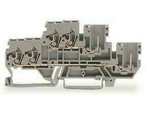 WAGO 870-1131 Základní dvoupatrová svorka – 2 vodiče / 1 pin