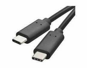 Kabel USB EMOS SM7022BL, 3.1, USB-C/USB-C, černá, 1 m