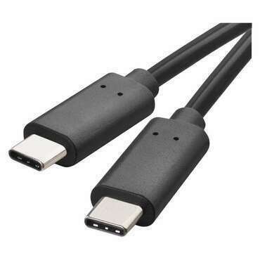 Kabel USB EMOS SM7022BL, 3.1, USB-C/USB-C, černá, 1 m