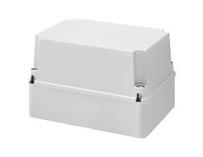 Spojovací krabice GEWISS GW44218 s vysokým víkem, plast. šroub, plombovací, ip56, 240x190x160