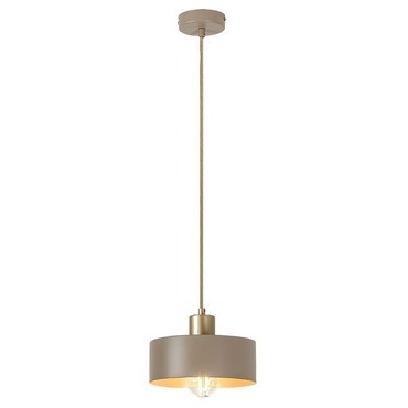 Závěsné svítidlo Tisandra šedo-béžová/zlatá E27 1×25W RABALUX 72142