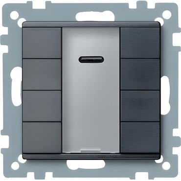 SCHN MTN627914 KNX tlač. panel 4-násobný plus + IČ přijímač, Antracit, System M