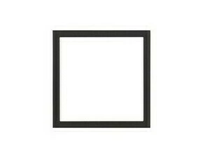 Rámeček Matrix SIMON 10000610-238, 1 násobný, černá matná