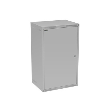 Rozvaděč nástěnný SOLARIX GrandN-20U-645-21-G, 19", 20U, RAL 7035, 600x450 mm, plechové dveře