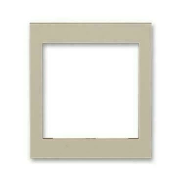 Kryt rámečku ABB Levit 3901H-A00355 18, macchiato, s otvorem 55x55, střední