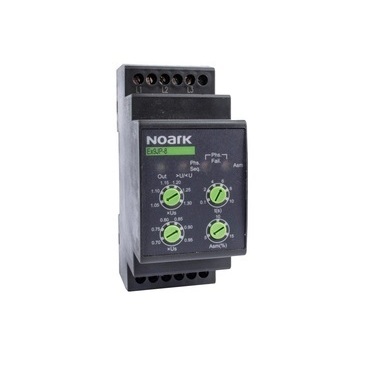 NOARK 110234 Ex9JP-4 AC400V  Monitorovací relé 3P-3W: Nastavitelná podpěťová/přepěťová ochrana s det
