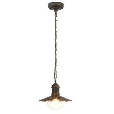 Venkovní závěsné svítidlo Oslo antická zlatá E27 1×60W RABALUX 8737
