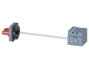 OEZ 3VA9157-0PK17 3VA9157-0PK17 Boční ruční pohon provedení pro hlavní vypínače s podsvícením pro 3V