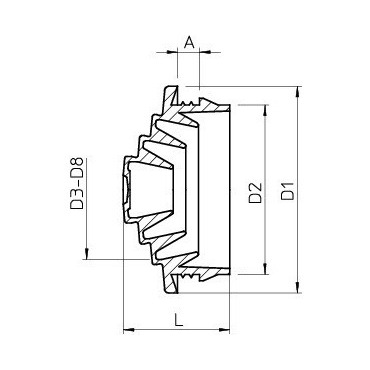EDVS M20 LGR Těsnění