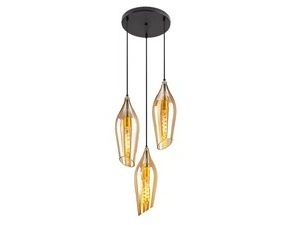 Závěsné svítidlo Bellini černá E27 3×60W RABALUX 72203