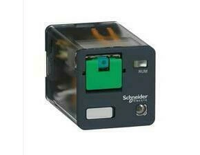 SCHN RUMC32ED Univerzální 3P pin, 10 A, 48 V DC s LED a test. tl. RP 0,1kč/ks