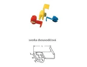 GPH ZS 2,5/2,5 Svorka zářezová odbočná PVC