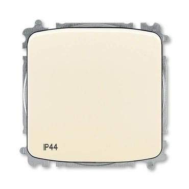 Přepínač křížový ABB Tango 3559A-A07940 C, řazení 7, slonová kost, IP44, s krytem