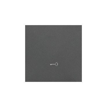 Kryt SIMON TKWK1/116, 1násobný, pro přístroje spínačů a tlačítek, grafitová matná