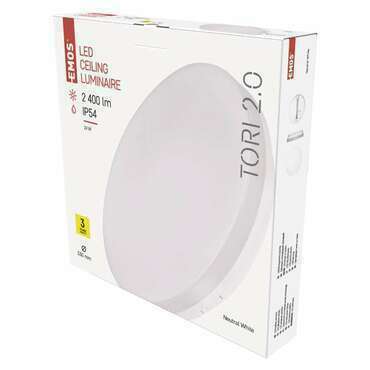 EMOS ZM4322 LED SVÍTIDLO TORI PŘ.KR 24W 2050LM IP54 NW B