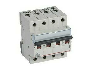 Jistič čtyřpolový LEGRAND 404252 TX3 4P C6 10000A