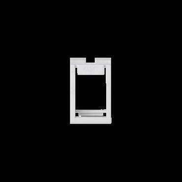 Adaptér SIMON MD67, do krytu datové zásuvky, na 1 zásuvku Keystone, Standard 110, BRAND-REX®, RIT®