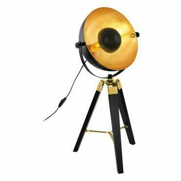 Svítidlo stolní EGLO TL 1 SCHWARZ MS GOLD COVALEDA