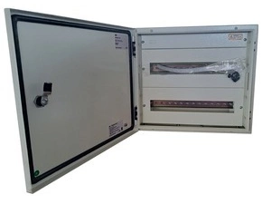 SEZ T-BOX 48/2/24  Kovová skříň T-BOX, nástěnná, 48 modulů - 2 řady, IP 65, 400x600x125 mm