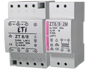 ETI 002411010 zvonkový transformátor, ZT8/8-2M