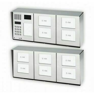 Tablo zvonkové CZECHPHONE 4004005871, E-INK MELODY, 110 jmenovek