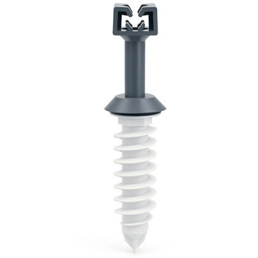 Podpěra vedení ^ KOVO 27564 PV 17 - výška 160 -  plast antracit