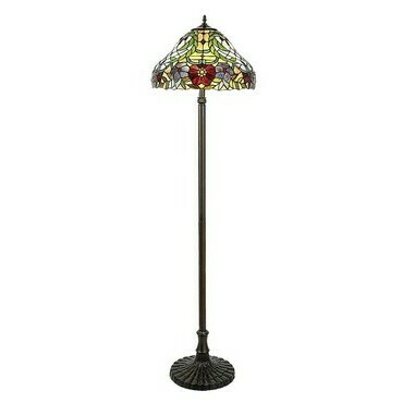 Stojací lampa Mirella bronzová E27 2×60W RABALUX 8088