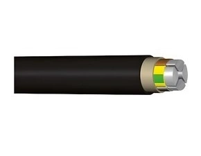 Kabel silový NAYY-J 1x240 RM jednožilový, hliníkový