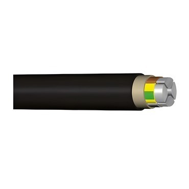 Kabel silový NAYY-J 1x240 RM jednožilový, hliníkový