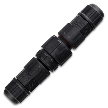 MC LED Konektor vidlice + zásuvka, IP67, pájecí, M16, 2piny