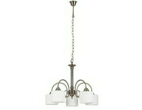 Lustr Edith patinovaná mosaz E27 5×60W RABALUX 7276