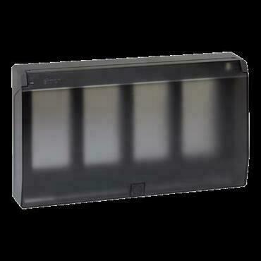 Rámeček SIMON 51040104-038, s krytem ke kr. zapust. Simon 500, 4M, nebo 8M K45, šedá grafit