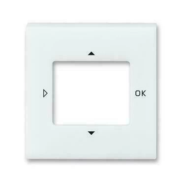 Kryt pro přístroje ABB Levit 3299H-A40100 03, bílá, s plovoucím krytem (rozměr 55x55 mm)