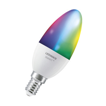 LED žárovka LEDVANCE SMARTWIFIB40 4,9W 230V RGBWFRE14FS1