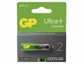 Baterie alkalická GP ULTRA B03212 PLUS AA (LR6) 2PP