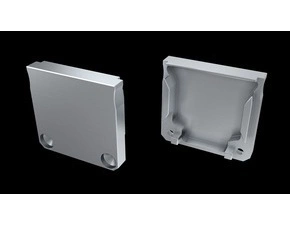 Koncovka profilu GREENLUX EC-PROFIL DILEDA SILVER ALU (12-0195-11)