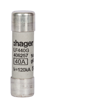 HAG LF440G Pojistka válcová, velikost 14x51, 40A gG, 500V AC