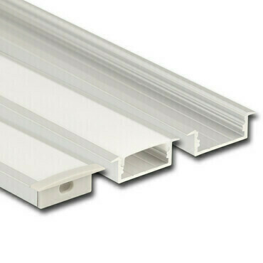 Profil vestavný MC LED VD, 30x10 mm, bez difuzoru, 2 m