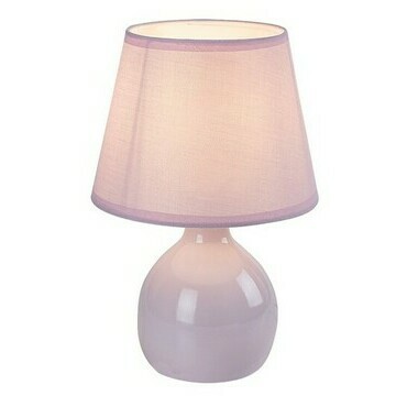 Stolní lampa Ingrid růžová E14 1×40W RABALUX 74078