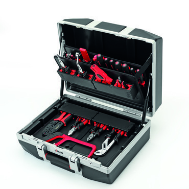 CIMCO 175431 Plastový kufr DIAMANT 45 s nářadím 430x498x235 mm (21 ks)